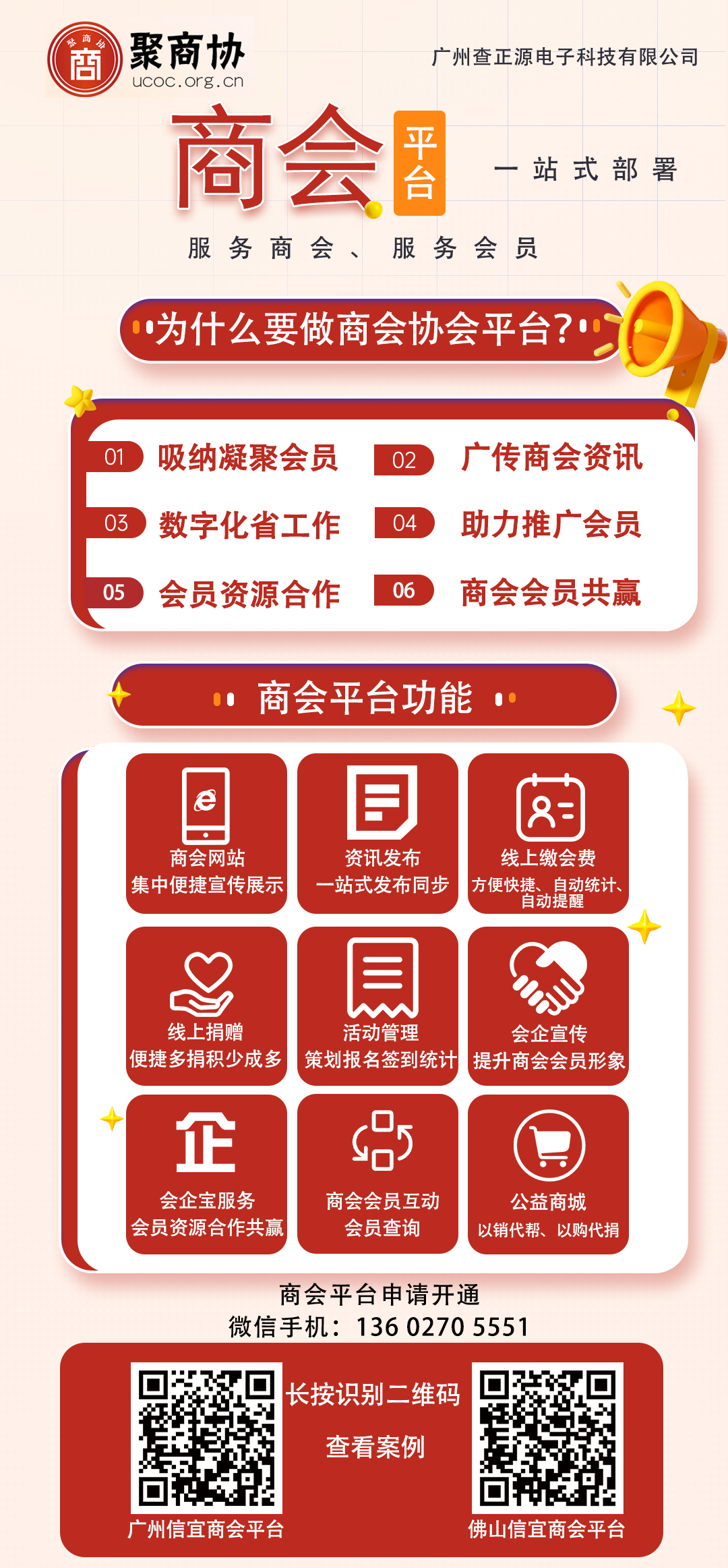 商会平台如何申请开通？